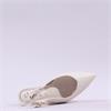 Una Healy Teen Spirit Pointed Slingback - Off White Combi
